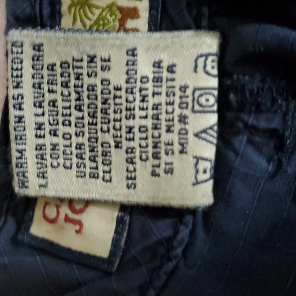 CARIBBEAN JOE Women's Navy Blue 7-Pocket Capris-Velcro-EUC-Sz 8 - Picture 11 of 17